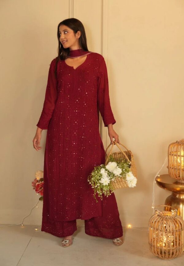 chikankari set